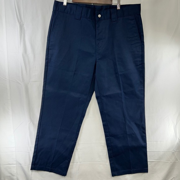 Brahma Other - Brahma Work Pants Mens 38x30 Dark Navy Straight Leg Twill BR34100125594